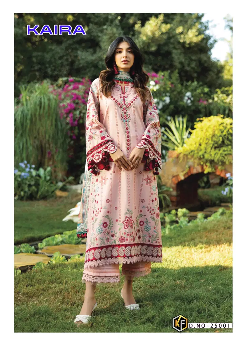 Kaira Vol 25 By Keval Lawn Karachi Cotton Dress Material Suppliers In India